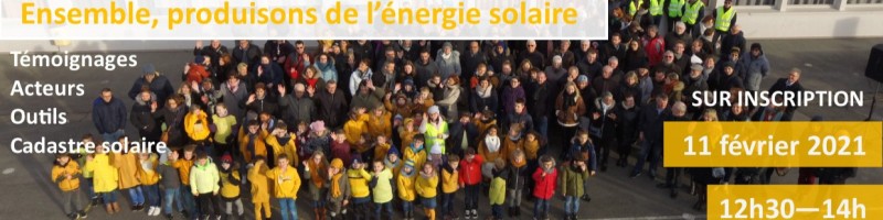 Ensemble, produisons de l'énergie solaire